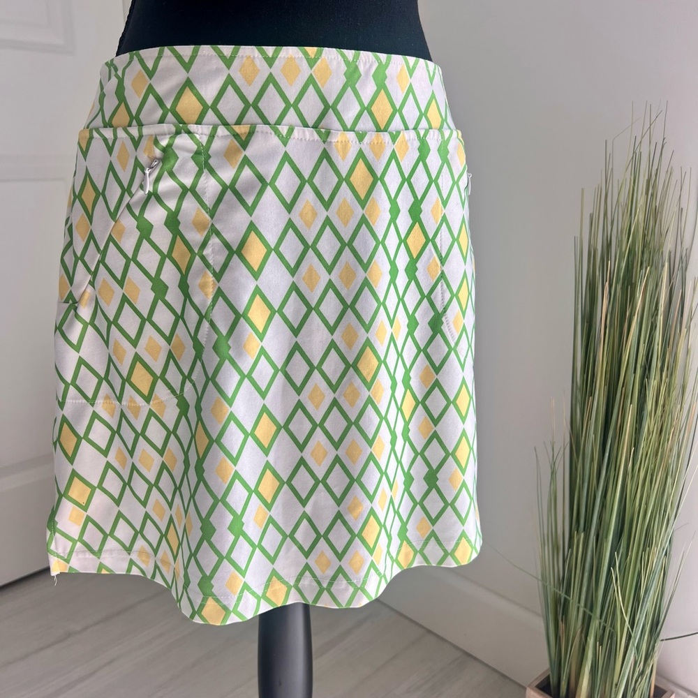 Slazenger Golf Skort | Wicking Stretch Fabric | Retro